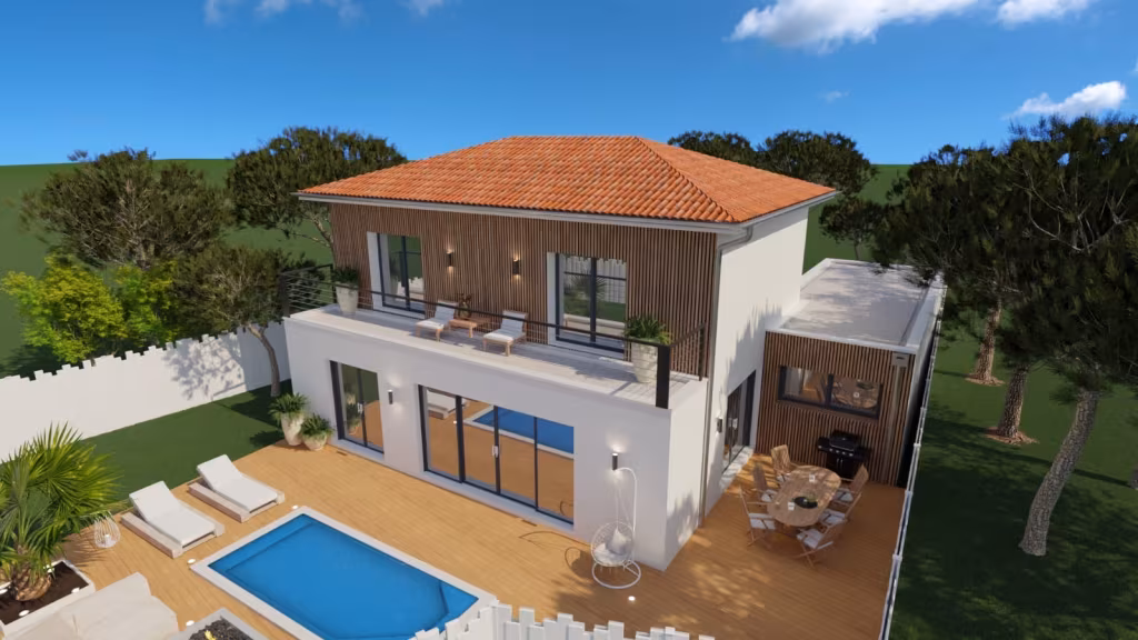 Maison 5 pieces 137m2 a vendre a Seignosse - Photo 1/11